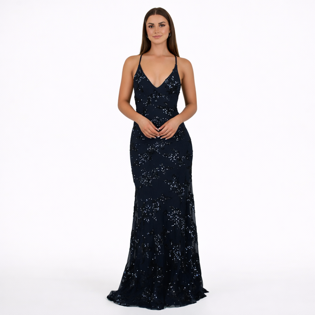 Vestido Gloria para noches brillantes