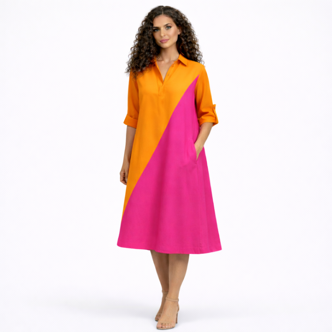 Marisa Elegante Vestido Midi