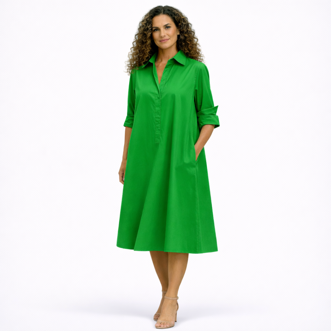 Marisa Elegante Vestido Midi