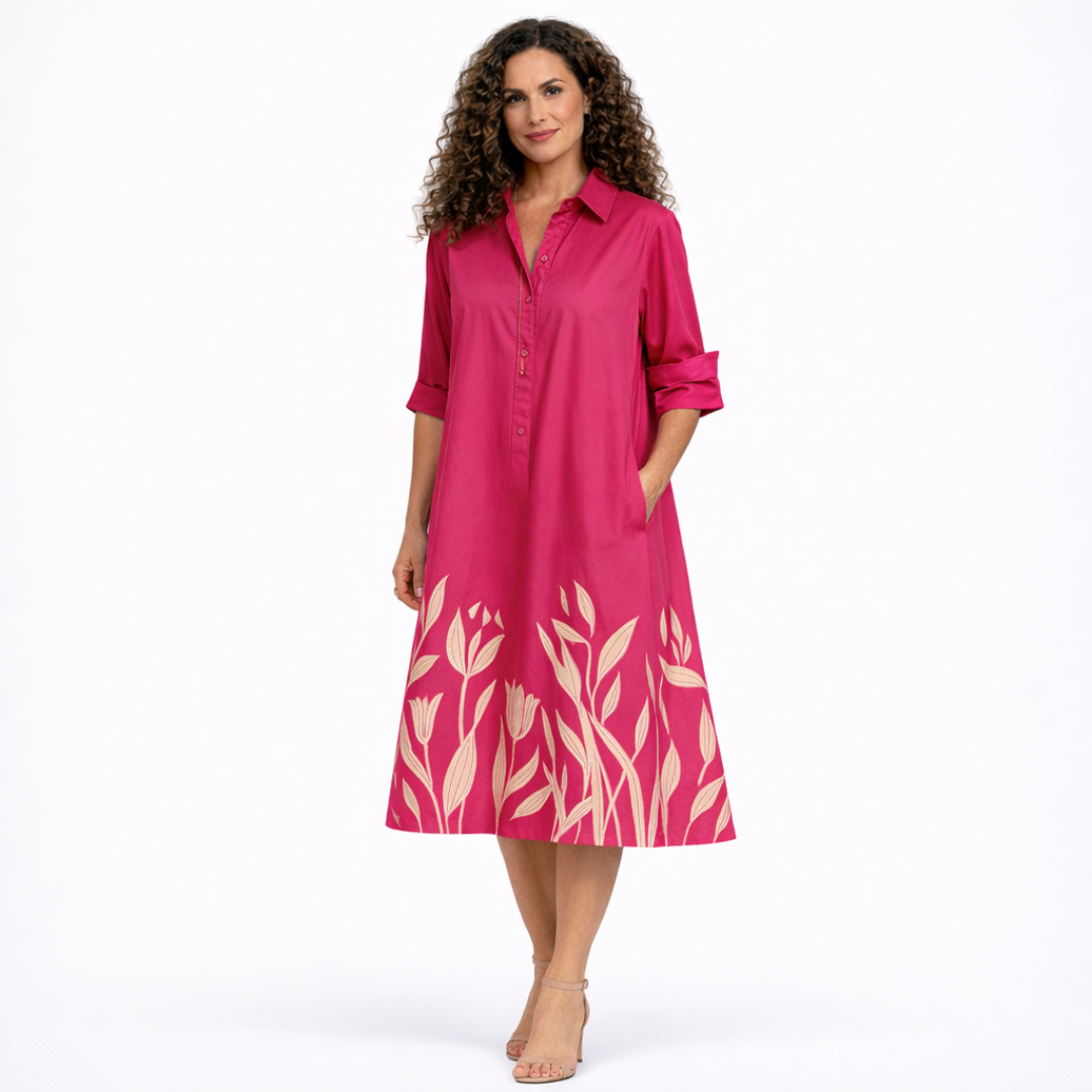 Marisa Elegante Vestido Midi