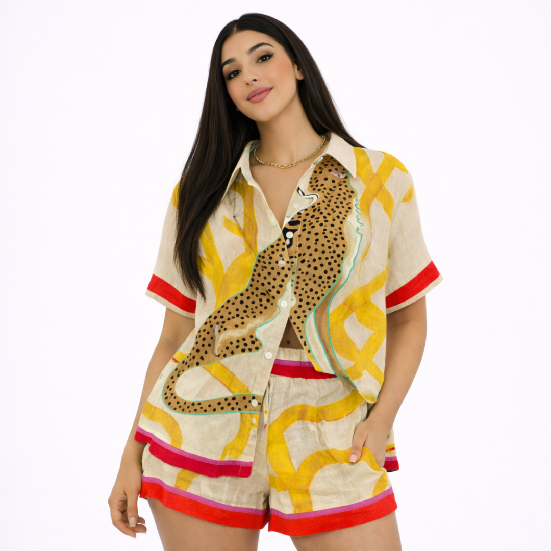 Sara Conjunto de Lino