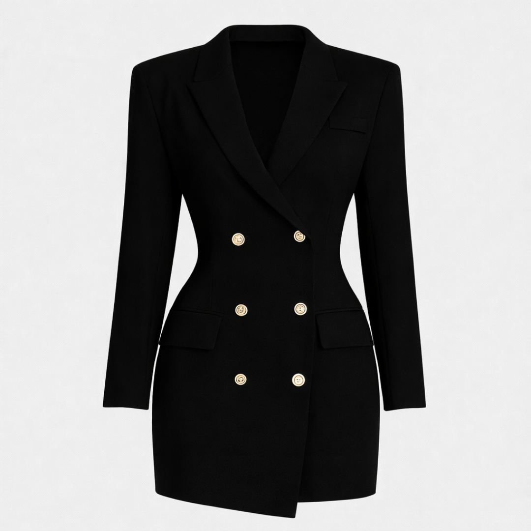 Aurora Vestido Con Botones